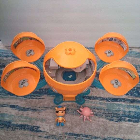 Fisher-Price Octonauts Octopod Headquarters Playset Lights Sounds Kwazii Inkles - Picture 2 of 7